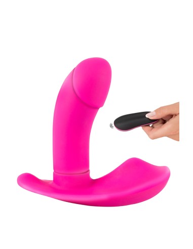 Vibromasseur de culotte avec pénis - Sweet Smile